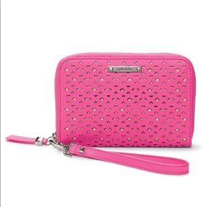 Stella & Dot Chelsea Tech Wallet in pink